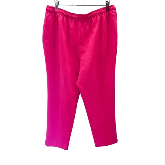 NEW FRENCH CONNECTION Emiko Whisper Ruth Pants Wild Rosa Pink - Picture 3 of 4